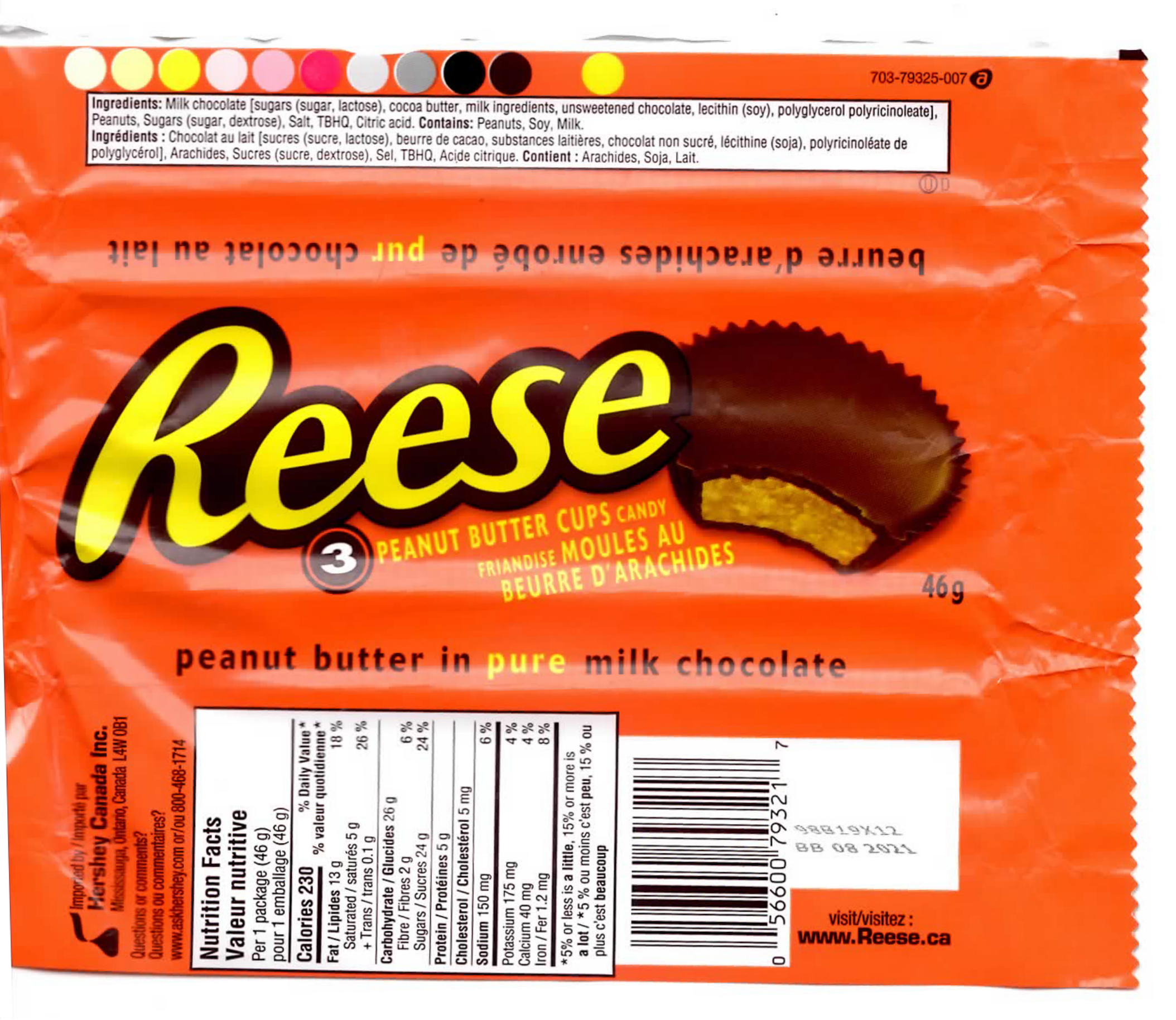 Reese Candy Wrapper